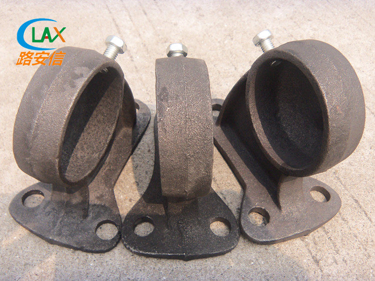 铸铁底座加厚挡车杆底座彩钢支架