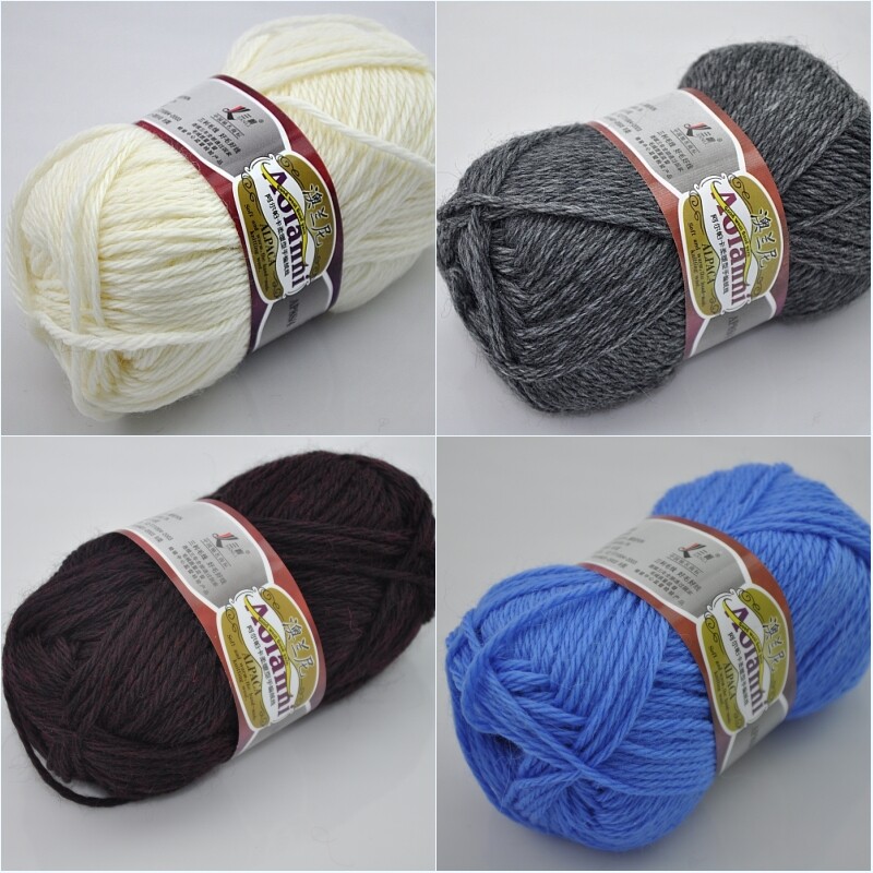 Sanli wool quality goods Lanny Alpaca Alpaca Hand-knitted Knitting line Special Offer baby babyin the Accessories/Leather belt/Hat/Muffler , Clothing fabrics , Woolen  category - from Buy2taobao.com to provide professional Taobao agent buy service