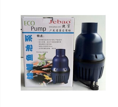 捷宝大流量鱼池潜水泵50w省电