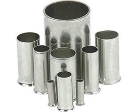 管形裸端子 冷压端子 接线端子 EN1006 2000只/包 紫铜