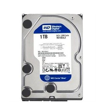 肥猫家の店 WD/西部数据 1TB 台式机硬盘 单碟64M 蓝盘 SATA3.