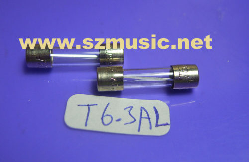进口 T6.3AL250V 5mm×20mm 保险管 效果器 慢容 保险丝