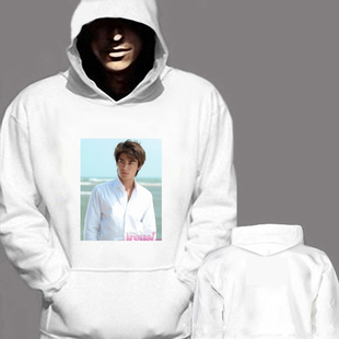 霍建华加厚短款休闲外套头卫衣服周边同款长袖会服男女装DIY定制