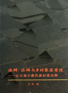 族群社群与乡村聚落营造--以云南少数民族村落为例/建筑意匠与历史