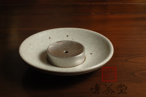 台湾茶具台湾陶艺师章格铭全手工制铁斑壶承小茶盘功夫茶具包邮