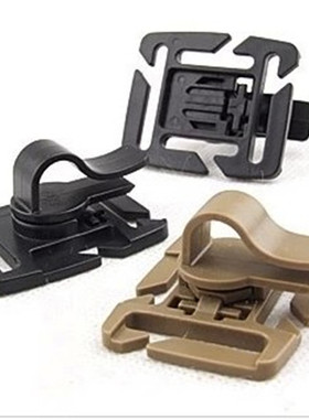 山地客sundick  水袋配件8段可调户外背包水袋夹 可旋转式水管夹