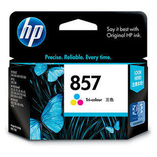 原装正品 惠普857彩色墨盒 黑色 HP 7208 8758 B8338 K7108 HP853