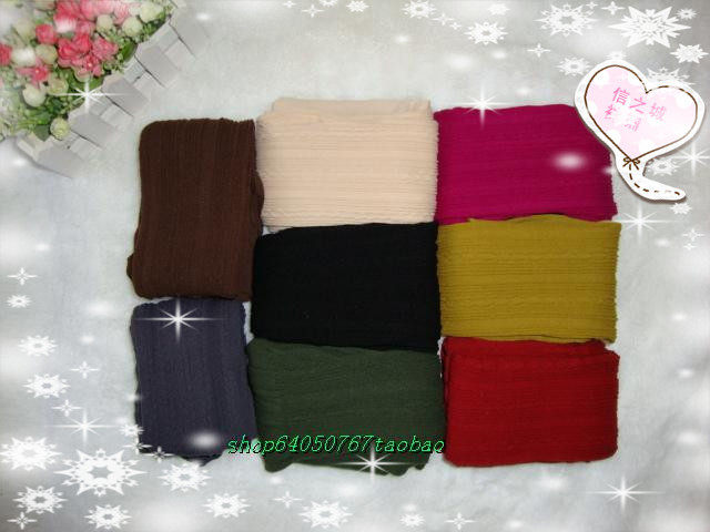 2011日韩时尚麻花细条纹 麦穗花纹打底裤/连裤袜子 竖条连袜裤