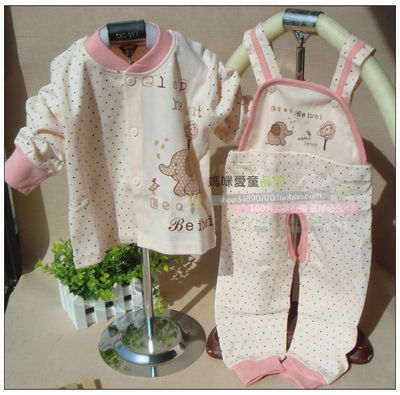 男童棉毛衫家居服