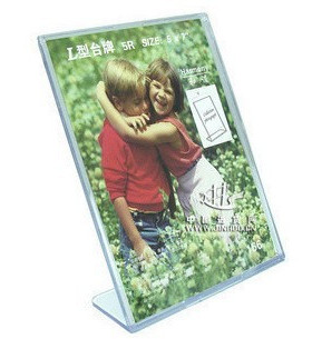 L型台卡 有机展示台 210x297