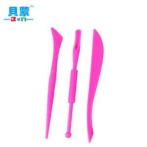 3件套黏土工具 超轻粘土工具 纸粘土橡皮泥工具 软陶工具配件