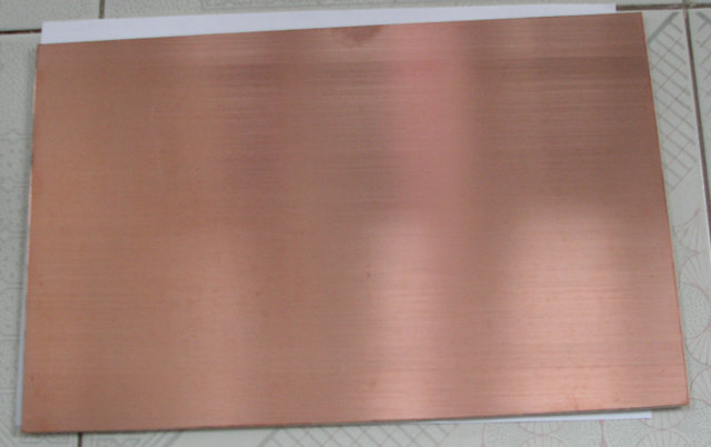 单面2.4mm覆铜板发烧电路板