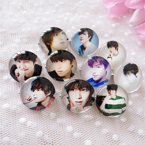 Broche Lovers en cristal artificiel - Ref 1180526 Image 1