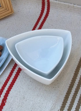 三角陶瓷烘焙烤碗 梳乎厘souffle 蛋奶酥布丁 蛋糕模具 摄影 花器