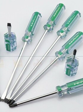 胜达工具/彩条螺丝批（绿色）/一字十字/电工螺丝刀/起子