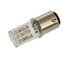 双科LED警灯用15MM双触点灯珠 6S6贴片灯珠BA15D（双眼卡口、插口