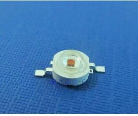 大功率LED发光二极管3W紫色灯1瓦灯珠高亮四金线价优现货验钞