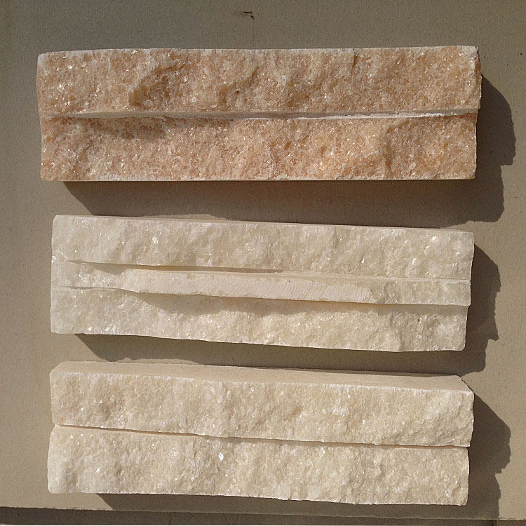 天然文化石花园庭院背景墙别墅室内室外户外花园鱼池流水石墙砖