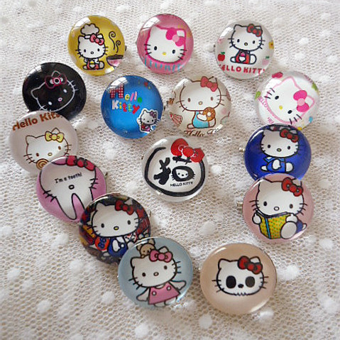 Broche Lovers en cristal artificiel - Ref 1180347 Image 1