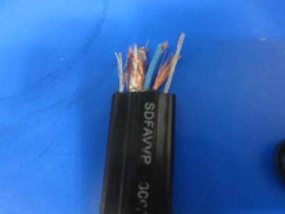 电梯监控专用电缆TVVST全铜芯国标带钢丝视频线射频线