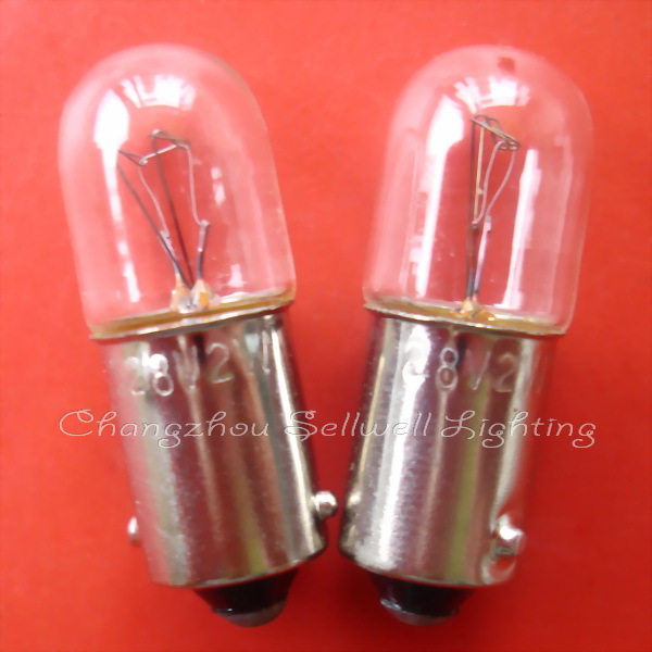 赛远电光源 微型灯泡 28v 2w ba9s t10x28 a110 高品质