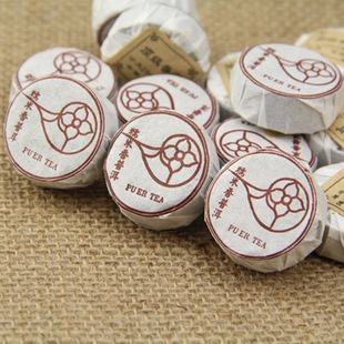 云南糯米香普洱小沱茶 迷你小普洱 普洱熟茶 康提糯香茶500g