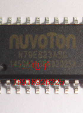 N79E823ASG NUVOTON 新唐单片机 全新 原装正品 实体店
