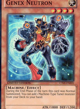 游戏王 美版 正版 - 次世代中子人 Genex Neutron/面闪/CT09/限定