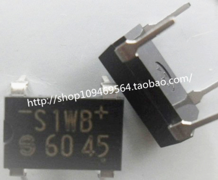 S1WB20 S1WB 1A200V 整流桥 桥堆 方桥 进口日本新电源 全新原装