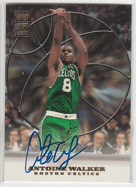 nba球星卡 topps 凯尔特人队 安东尼 沃克 签名 经典亲笔签字卡