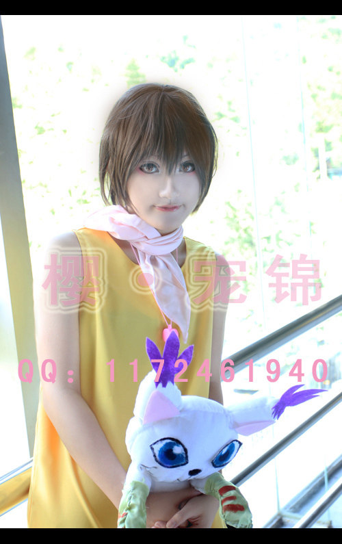 樱·宠锦 数码宝贝 数码暴龙 八神光 八神嘉儿 cos服