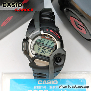 CASIO卡西欧G-SHOCK LUNGMAN DWG-100J-1 (测脉搏 驼鸟)全新结束