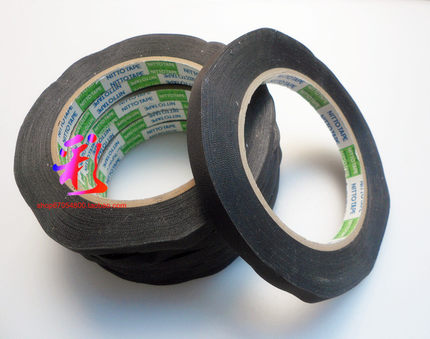 日本原厂NITTOTAPE 日东 黑胶布 绝缘胶布 固定胶布 耐高温
