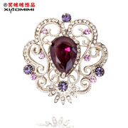 Smiling Joker package email fine Korean female Korean jewelry rhinestones brooch luxury corsage