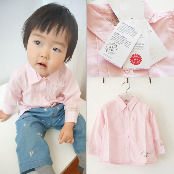 Chemise enfant à manche longue - Ref 2083715 Image 1