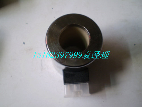 精品铜线02液压阀6通径液压电磁阀线圈 AC220V110VDC24V方/圆