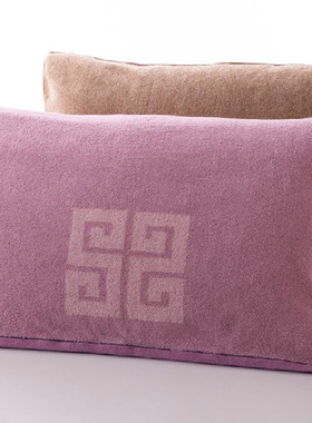 金号纯棉枕巾厚实舒适吉祥文案柔软巾面 家居大气款 S2206包邮