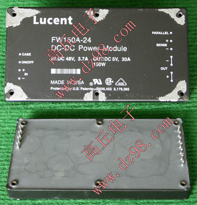 LUCENT FW150A-24 5V 30A 电源模块 输入48V 隔离输出5V 30A