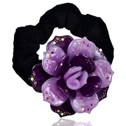 Xin Mei string band tiara catch made by the Korean version of the Peony with Crystal flowers hair hair accessories hair clip