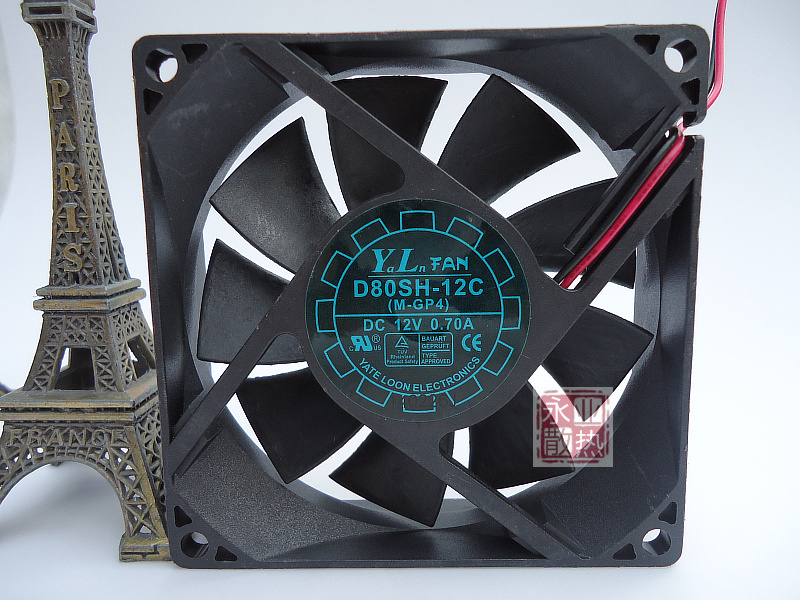 原装 长城悦轮 8020 12V 0.70A D80SH-12C 电源机箱散热风扇