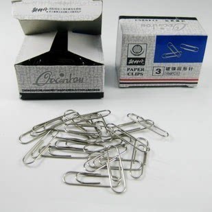 奥林丹 3#8121 金属回形针3号回形针区别针28MM回形针超值热卖