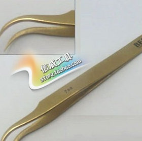倍斯特加硬镊子 BEST-7SA金钢镊子 弯镊子