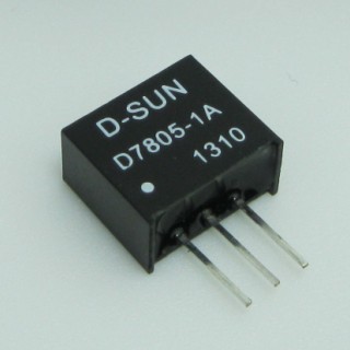 DC-DC电源模块 D7805-1A 5W可代替K7805-1000超LM2596 12V转5V