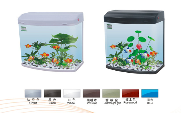 闽江宝来生态鱼缸桌面水族箱