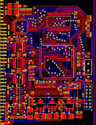 DSP28335开发板原理图pcb TMS320F28335开发板 PCB带AD7606 RS485