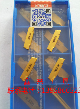 促销正宗KORLOY不锈钢数控割槽刀片切断刀MGMN300-M NC3030  PC90
