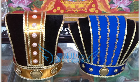 包邮戏剧戏曲服装京剧服装戏剧用品宰相千岁丞相帽诸葛盔头戏帽