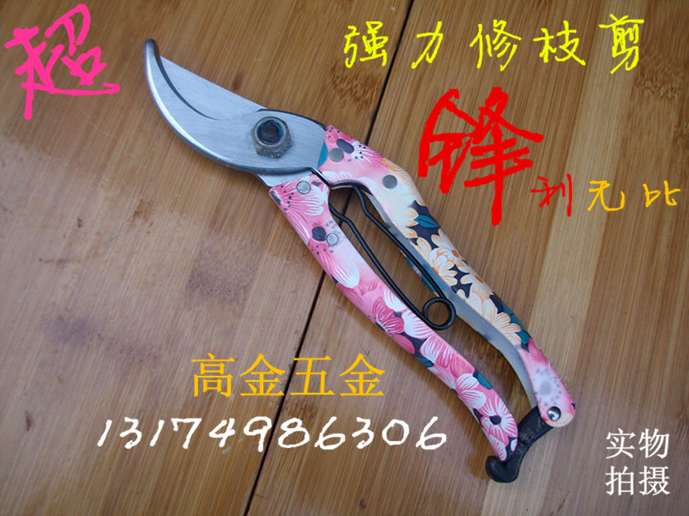园艺工具花卉剪刀修枝剪修花木大剪刀园林剪果树枝草坪篱笆剪