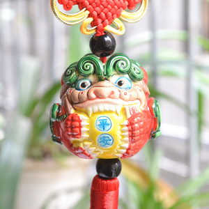 风师爷汽车挂件风狮爷汽车挂件交趾陶汽车挂件风狮爷挂饰陶瓷车挂