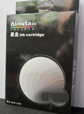 秋田LC400BK黑色墨盒 适用兄弟MFC-J430W J625DW J825DW 400墨盒